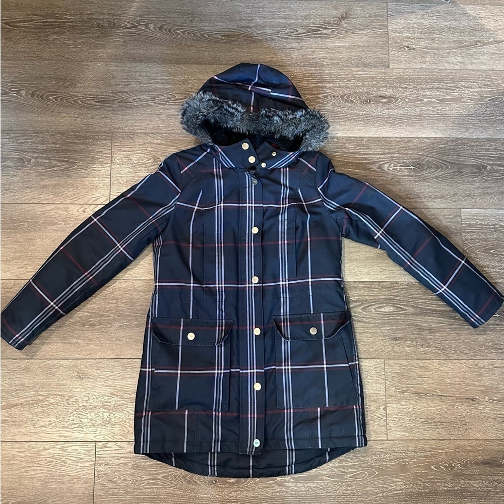 Tommy Hilfiger Plaid Parka - Picture 7 of 10